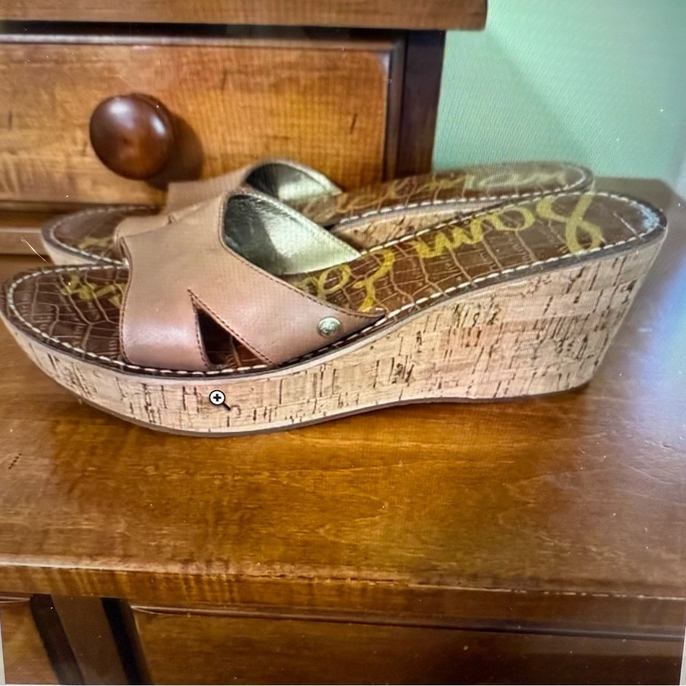 Sam‎ Edelman Reid wedge cork sandal